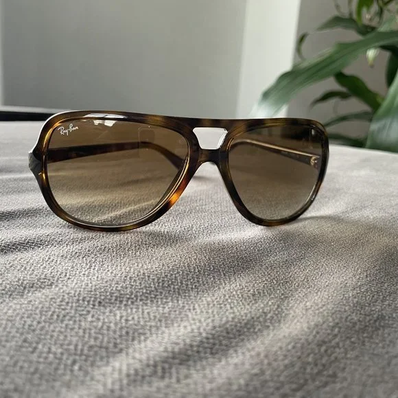 Gorgeous Ray-Ban Vintage Aviators Brown Gradient Unisex, BRAND SPANKING NEW!! - Picture 10 of 13